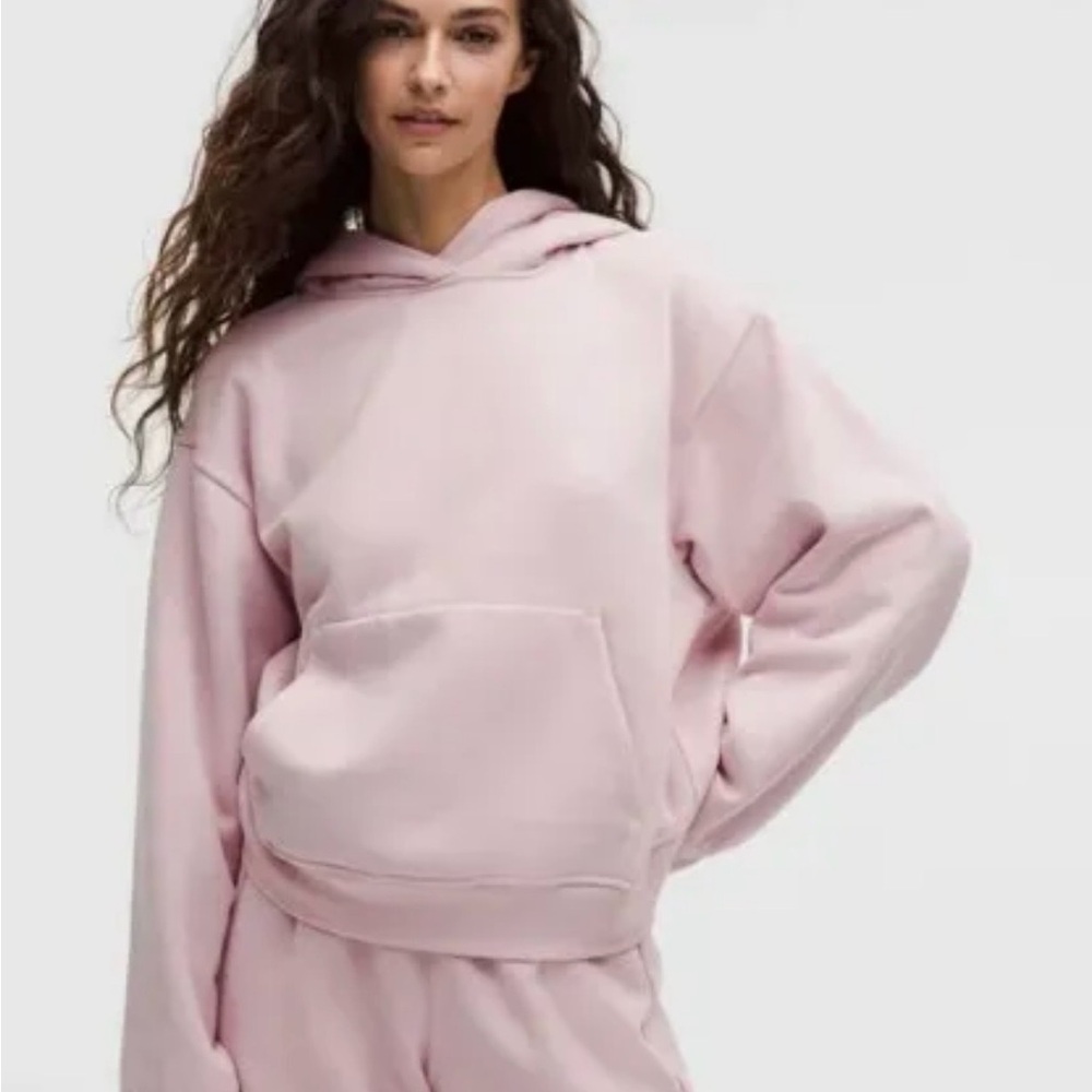 Lululemon $128 NWT Women’s Steady State Oversized Hoodie porcelain pink